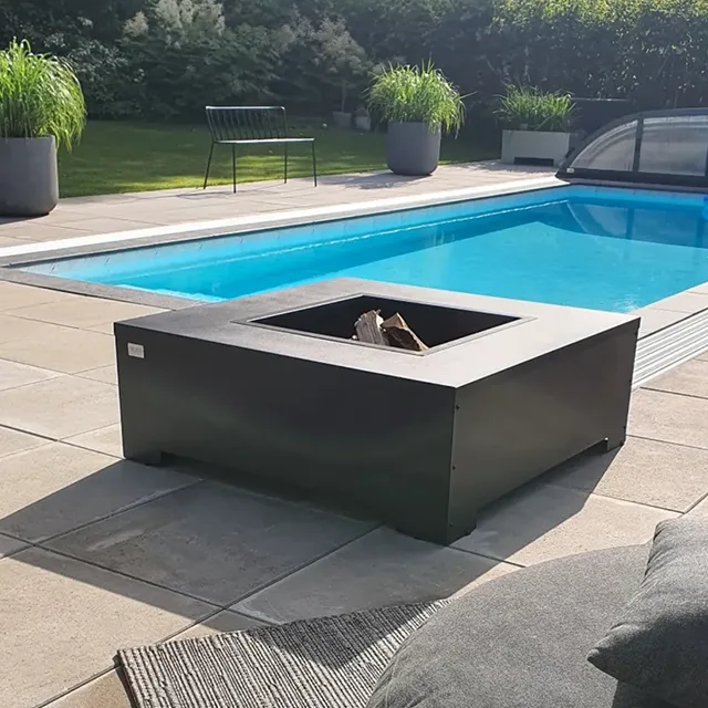 बाहिरी स्टोभ को विशेषताहरु।