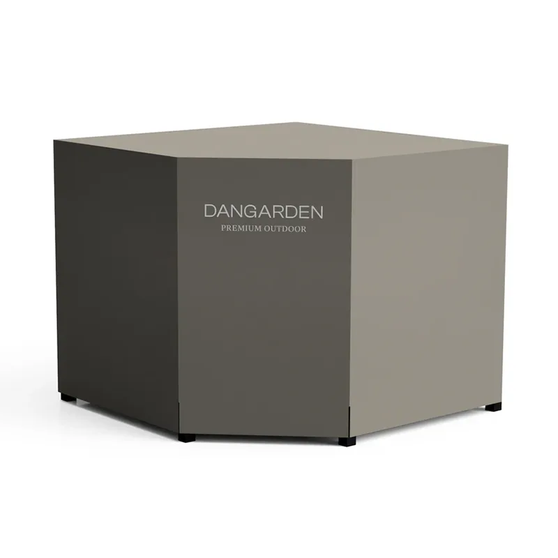 बेज आउटडोर क्याबिनेट वाटरप्रूफ कभर