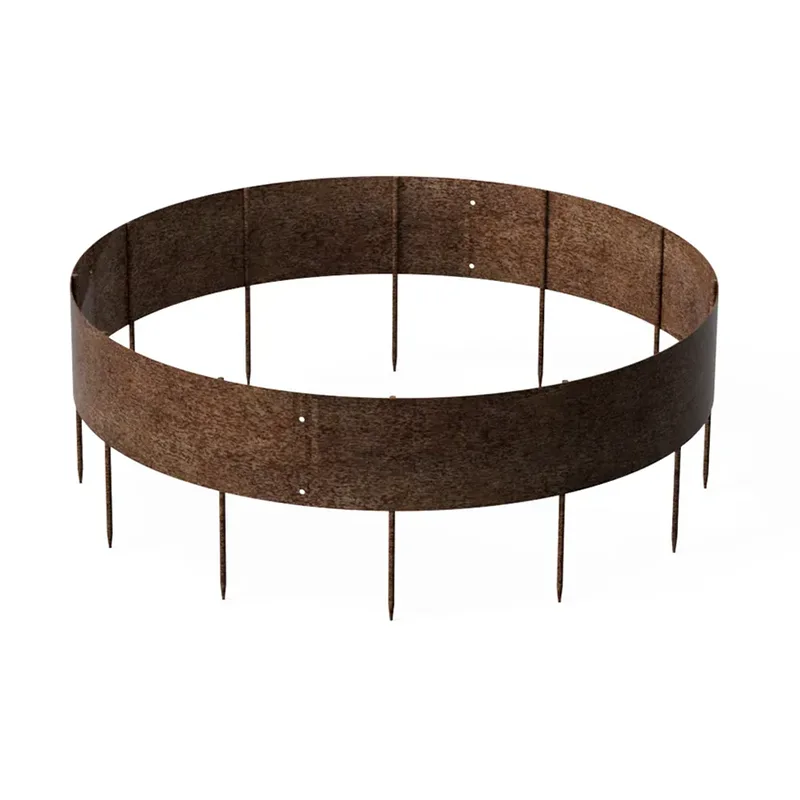 बगैचा ल्यान्डस्केप किनाराहरू फेंसिंग