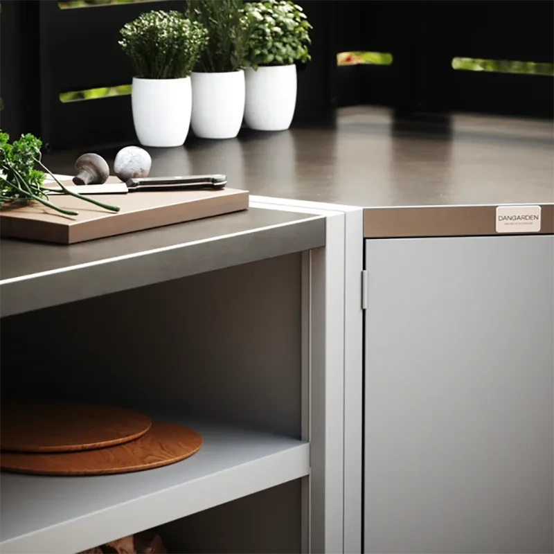 Outdoor Free-Standing Corner Cabinet Outdoor Free-Standing Corner Cabinet