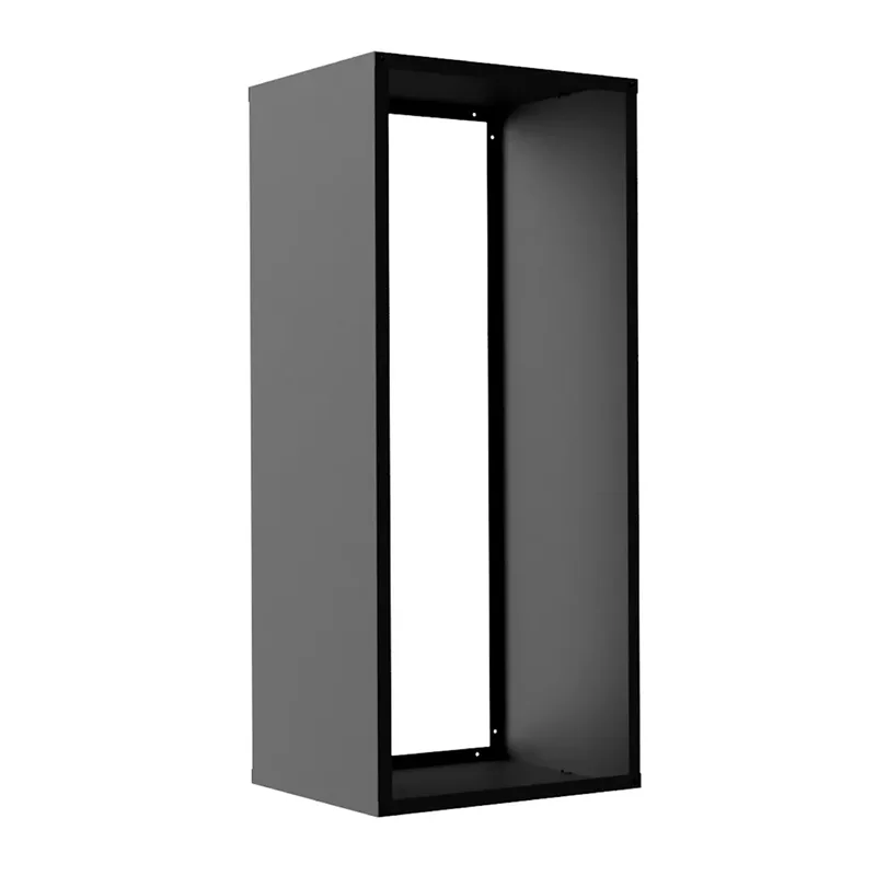 आउटडोर सजिलै संग आधुनिक फायरवुड भण्डारण